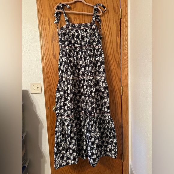 Warm Big Love Floral Tiered Maxi Dress - Size 3 (L) - Picture 3 of 14